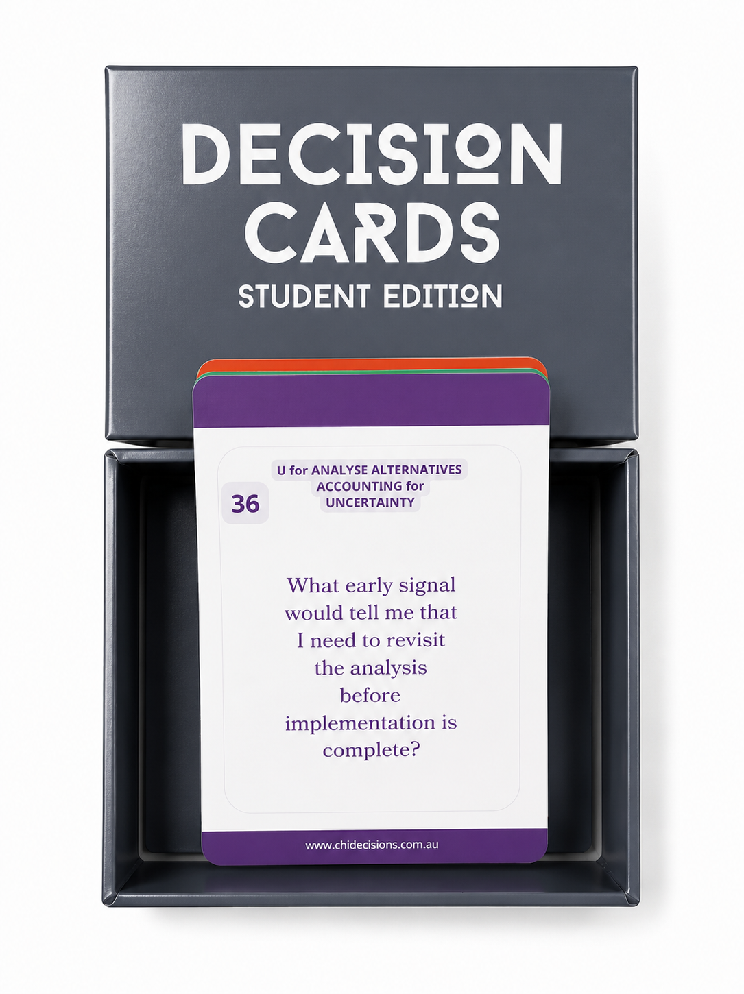 Decision Card Deck - Student Edition by Chi Decisions