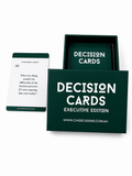 Decision Card Deck - Executive Edition by Chi Decisions